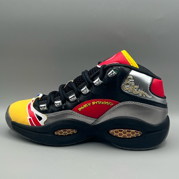 Reebok Question Mid x Power Rangers Megazord Allen Iverson - Men’s Size 7 GY0590 - Picture 6 of 9